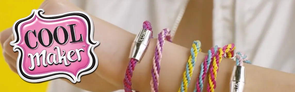 Jednostavno i brzo izradite modne K-pop narukvice uz Cool Maker.